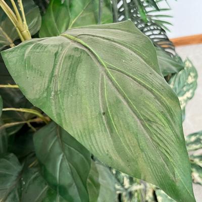 Lot 265 3 fake plants