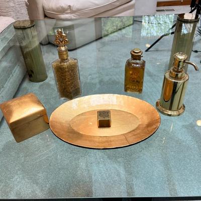 Lot 277 Gold Bathroom decor