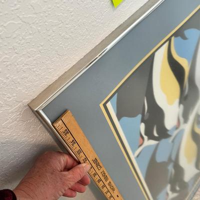 Lot 281 Angel fish print