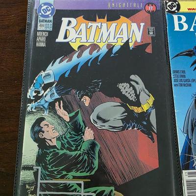 Lot of 3 batman comics