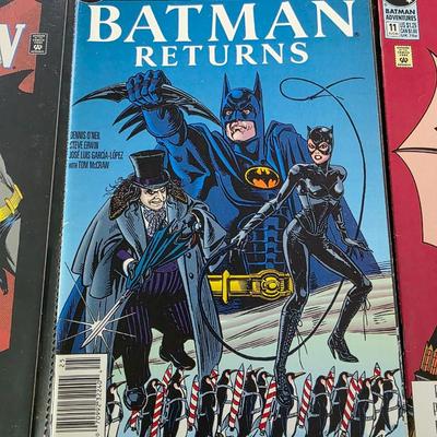 Lot of 3 batman comics