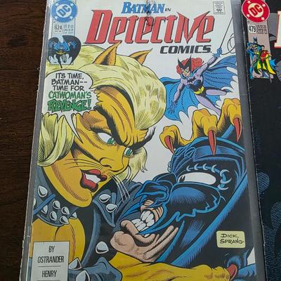 Lot of 3 Batman comics