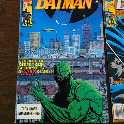 Lot of 3 Batman comics