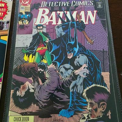 Lot of 3 Batman comics