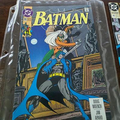 Lot of 3 Batman comics
