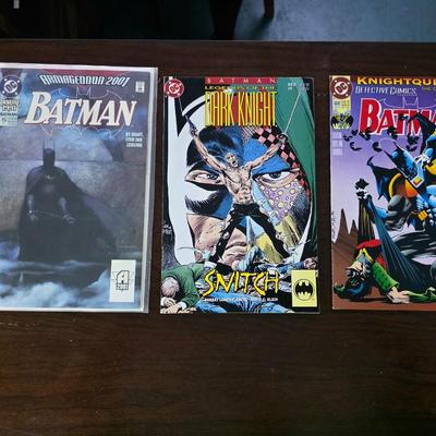Lot of 3 Batman comics