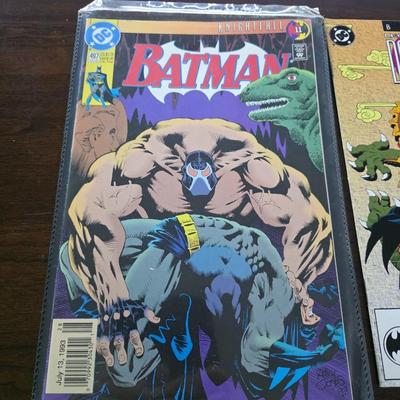 Lot of 3 Batman comics
