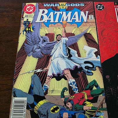 Lot of 3 Batman comics