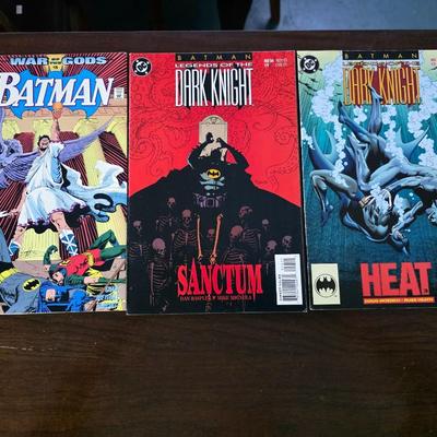 Lot of 3 Batman comics