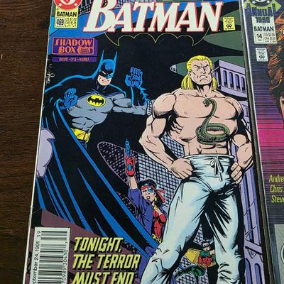 Lot of 3 Batman comics