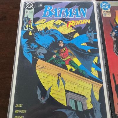 Lot of 3 Batman comics