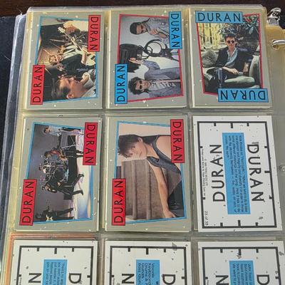 Duran duran trading card set