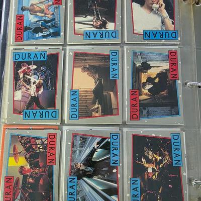 Duran duran trading card set