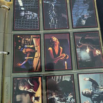 The crow trading card set