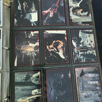 The crow trading card set