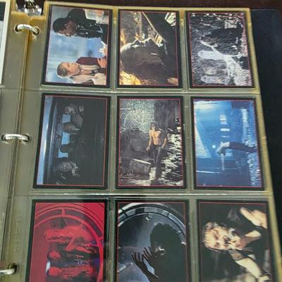 The crow trading card set