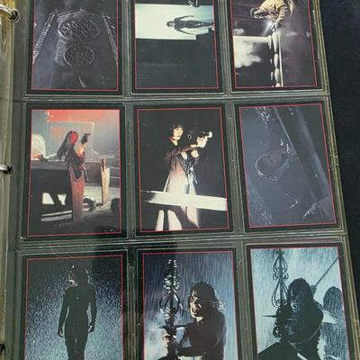 The crow trading card set
