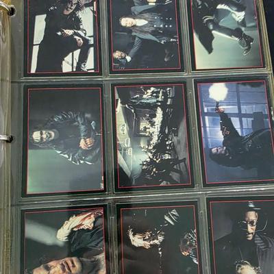 The crow trading card set