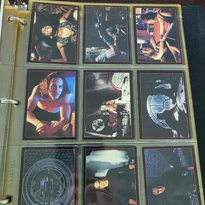 The crow trading card set