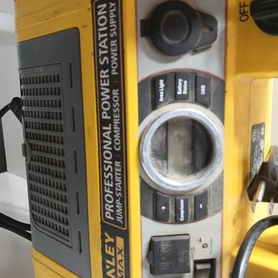 Stanley FatMax Professional Power Station – Jump Starter, Compressor & Power Supply Combo