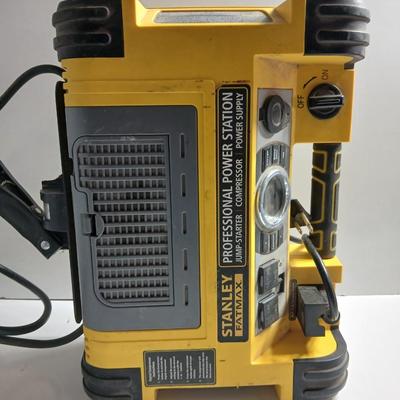Stanley FatMax Professional Power Station – Jump Starter, Compressor & Power Supply Combo