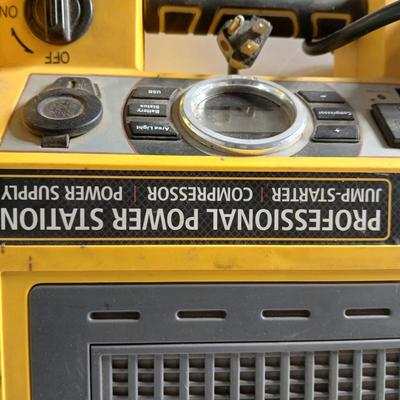 Stanley FatMax Professional Power Station – Jump Starter, Compressor & Power Supply Combo
