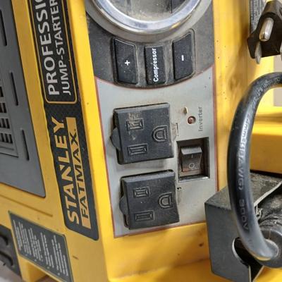 Stanley FatMax Professional Power Station – Jump Starter, Compressor & Power Supply Combo