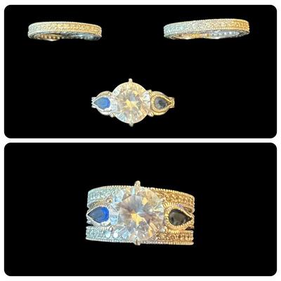 3 Sterling Silver Layer Rings RP 925
