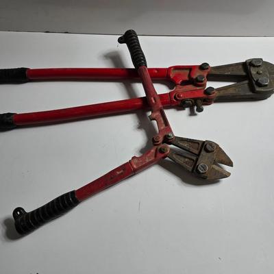 2 Heavy-Duty Bolt Cutters – 14" and 24"