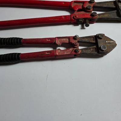 2 Heavy-Duty Bolt Cutters – 14" and 24"