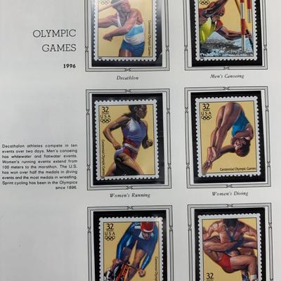 Olympic Commemorative Stamp Set