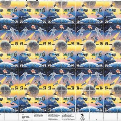 Space Accomplishments Stamps
