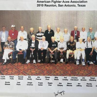 Jim Empey signed  2010 reunion photo