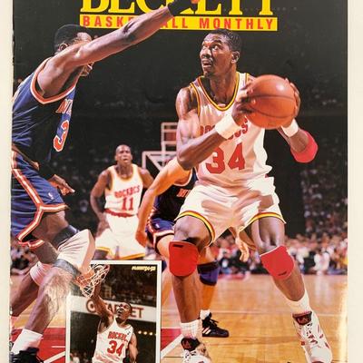 Beckett Basketball Monthly Magazine - Hakeem Olajuwon - October 1994 Issue #51