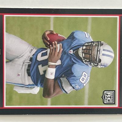 Detroit Lions Calvin Johnson 2007 Topps #145 trading card