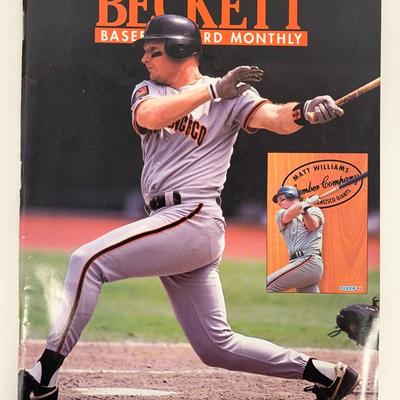 Beckett Baseball Card Monthly October 1994 Issue #115 - Matt Williams Cover