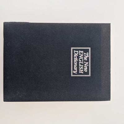 The New English Dictionary Safe