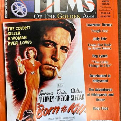 Films of the Golden Age Magazine 1961 - Born to kill