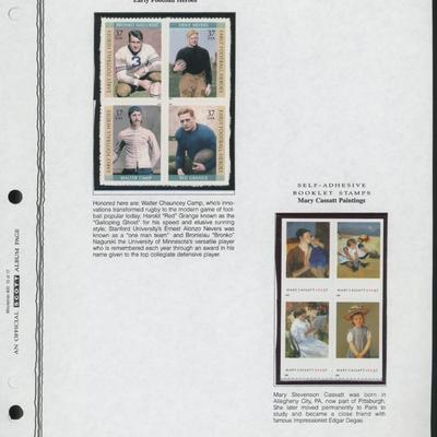 2003 United States Self-Adhesive Booklet Stamp Set