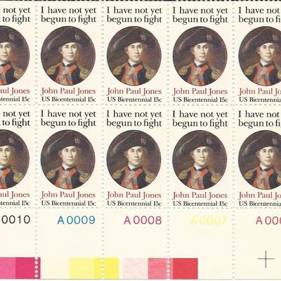 John Paul Jones Stamps