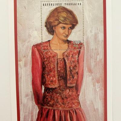Princess Diana commemorative stamp