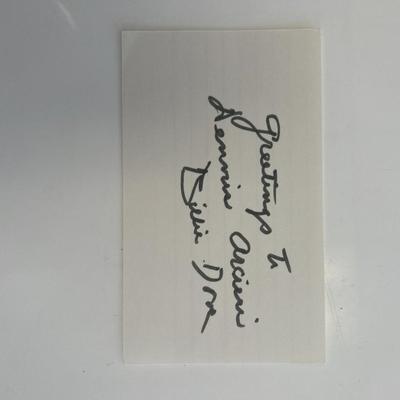 1930's actress Billie Dove original signature