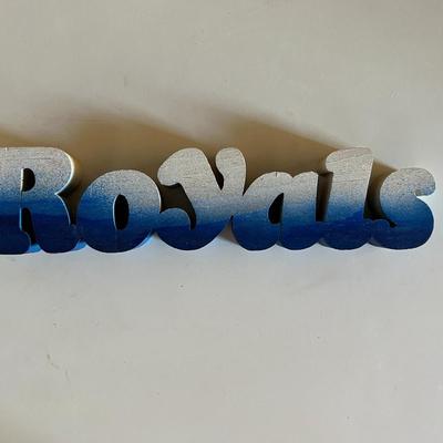 Kansas City Royals Logo Block