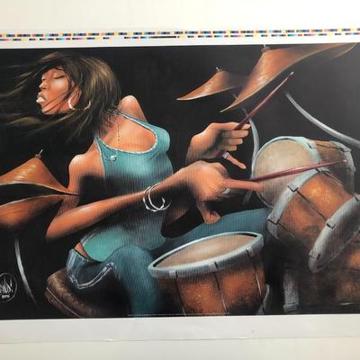 Lola Beats David Garibaldi Art Poster
