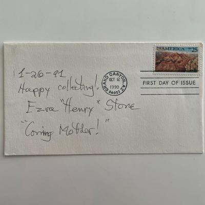 Ezra Stone signed cover