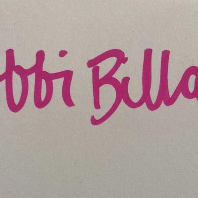 Bobbi Billard original signature