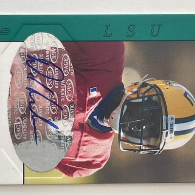 Devery Henderson signed autograph card