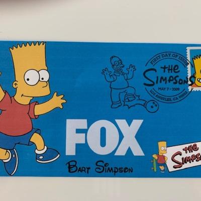 Bart Simpson First Day Cover