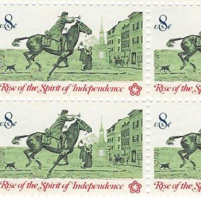 Rise of the Spirit of Independence Stamps