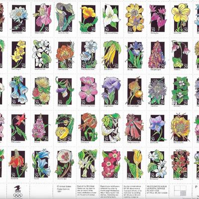 Wildflowers Stamps